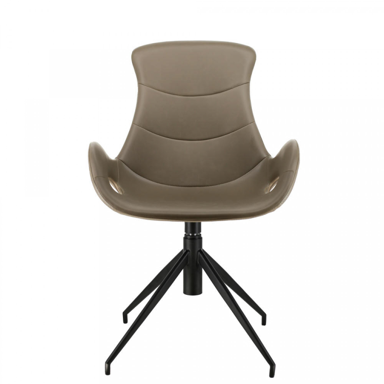 Обеденное кресло Everprof Freedom Экокожа Серый