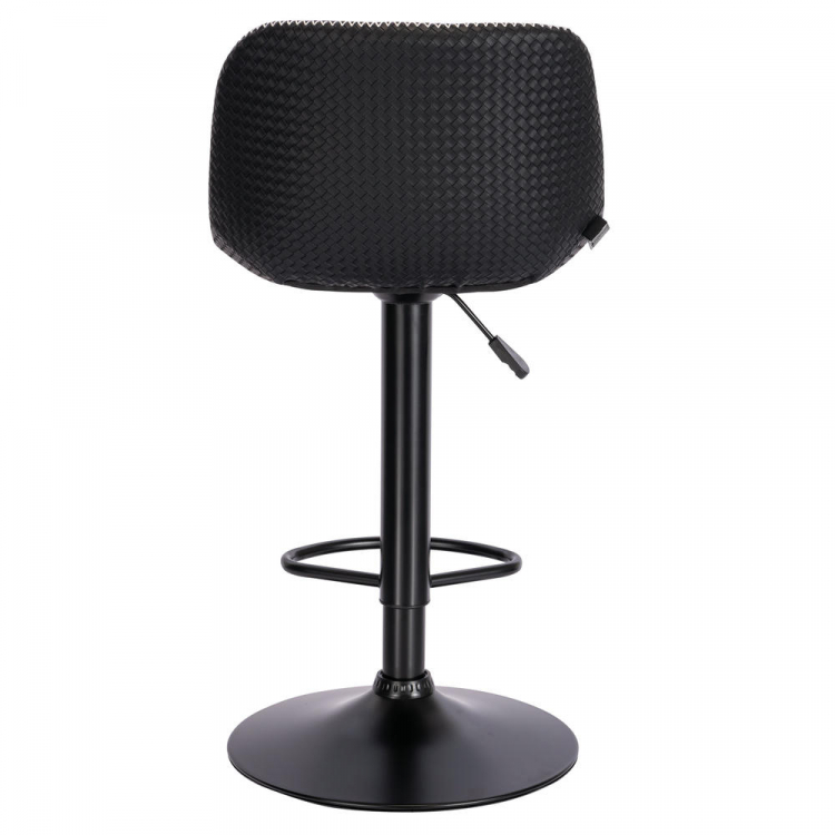 Барный стул Everprof Smile Black Экокожа Черный