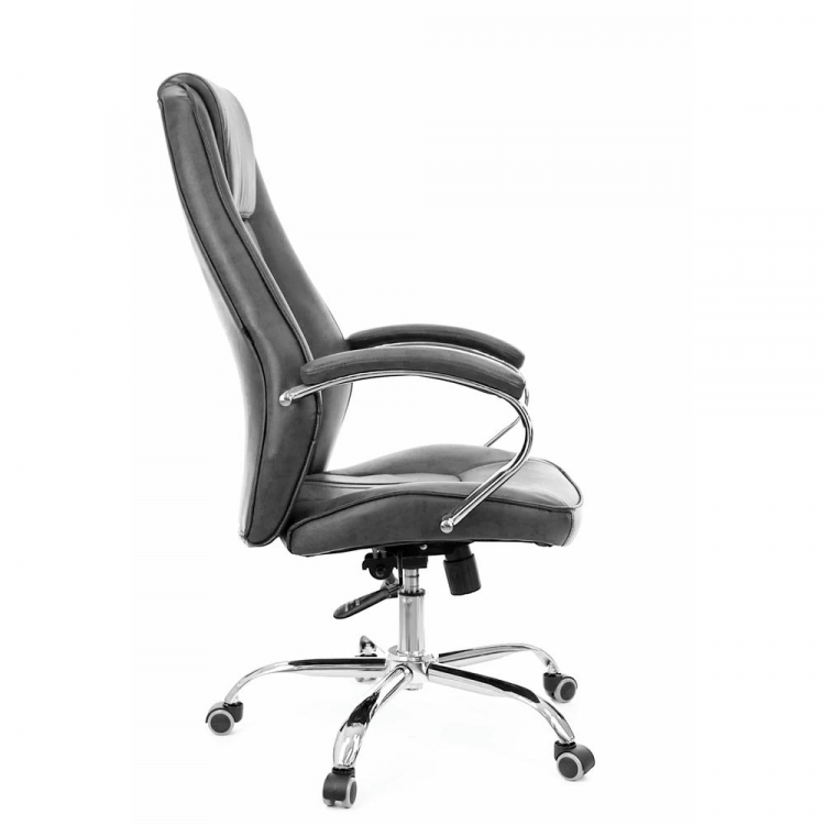 Кресло руководителя Everprof Long TM Экокожа Черный