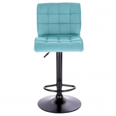 Барный стул Everprof Richy Ткань Бирюзовый