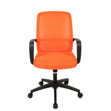 Операторское кресло Everprof Bamboo Сетка Оранжевый