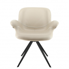 Обеденное кресло Everprof Aurora Экокожа Бежевый