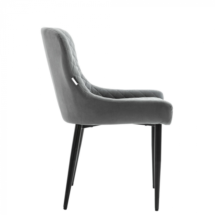 Обеденный стул Everprof Ray Ткань Серый