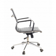 Операторское кресло Everprof Leo T Экокожа Черный