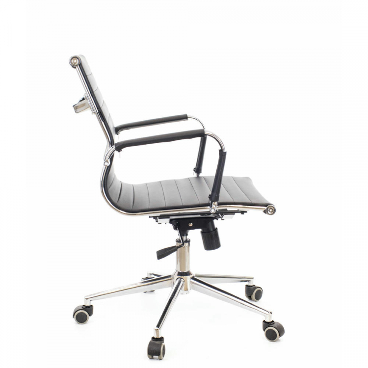 Операторское кресло Everprof Leo T Экокожа Черный