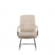 Кресло для посетителей Everprof Bond CF Экокожа Бежевый