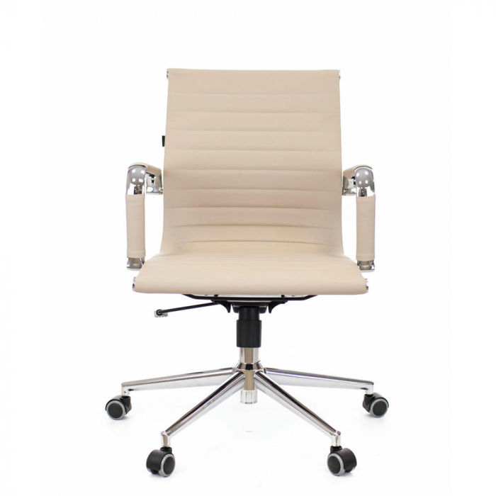 Операторское кресло Everprof Leo T Экокожа Бежевый