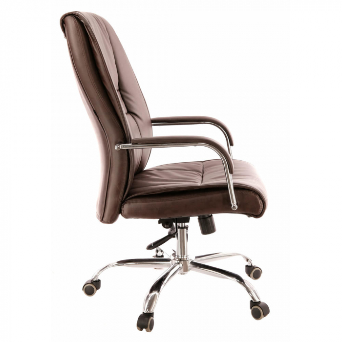 Кресло руководителя Everprof Kent TM Экокожа Коричневый