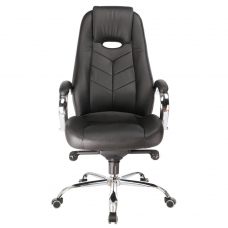 Кресло руководителя Everprof Drift M Кожаное Черный