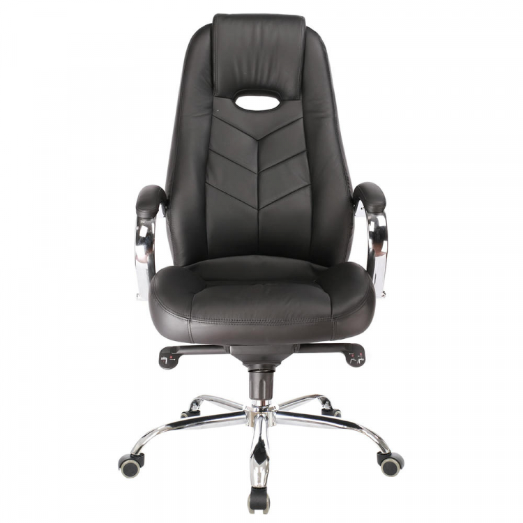 Кресло руководителя Everprof Drift M Кожаное Черный