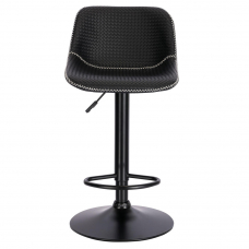 Барный стул Everprof Smile Black Экокожа Черный