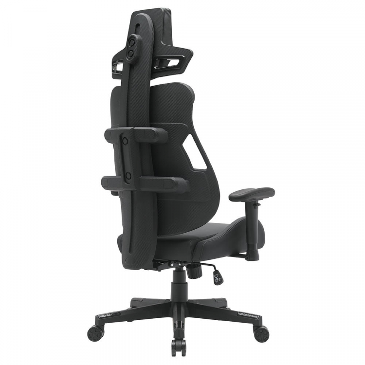 Геймерское кресло Everprof Serval Q Экокожа Черный