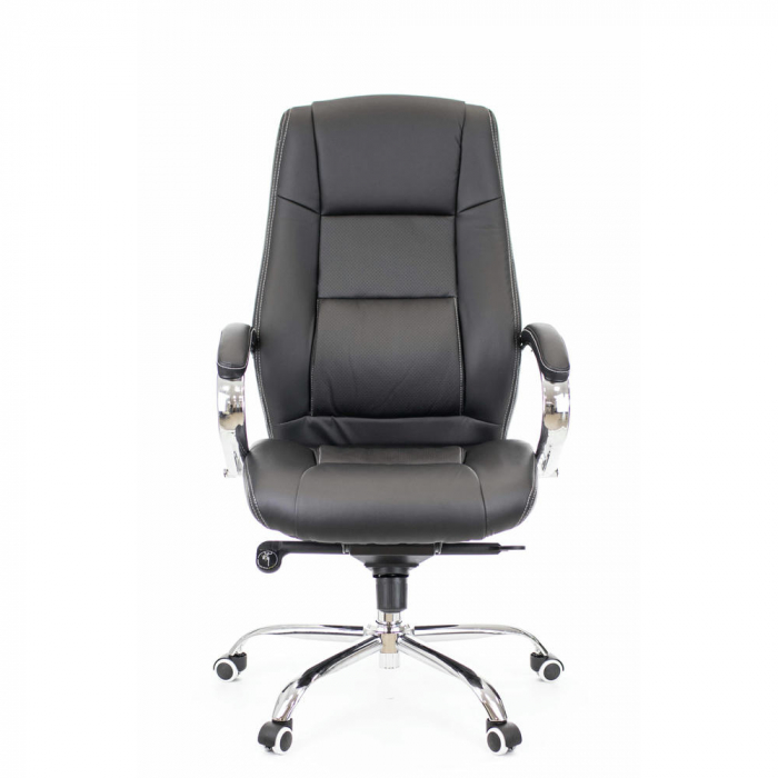 Кресло руководителя Everprof Kron M Экокожа Черный