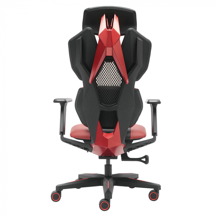 Геймерское кресло Everprof Tiger Экокожа Красный