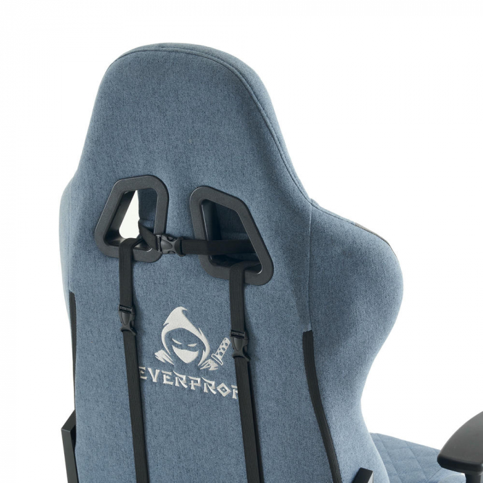 Геймерское кресло Everprof Ghost Ткань Синий