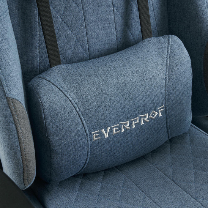 Геймерское кресло Everprof Ghost Ткань Синий