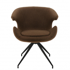 Обеденное кресло Everprof Liberty Ткань Коричневый