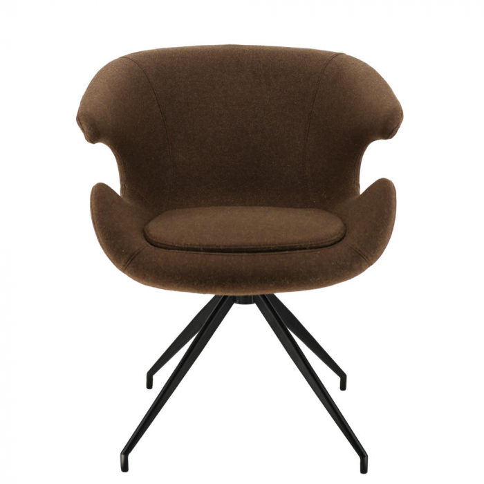 Обеденное кресло Everprof Liberty Ткань Коричневый