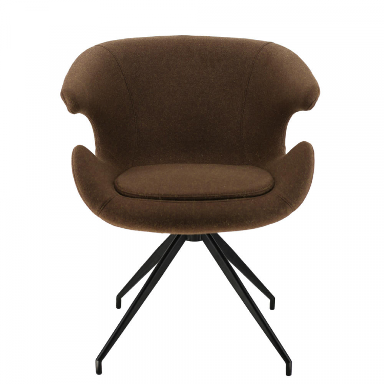 Обеденное кресло Everprof Liberty Ткань Коричневый