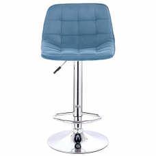 Барный стул Everprof Cooper Ткань Голубой
