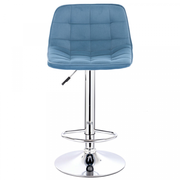 Барный стул Everprof Cooper Ткань Голубой