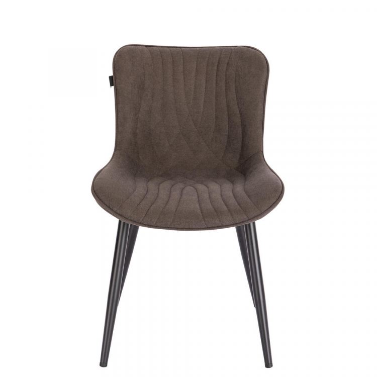 Обеденный стул Everprof Aqua Ткань Темно-коричневый