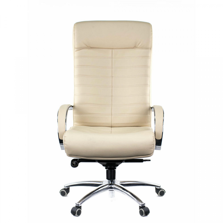 Кресло руководителя Everprof Orion AL M Кожаное Бежевый