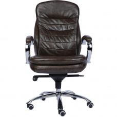 Кресло руководителя Everprof Valencia M Кожаное Коричневый