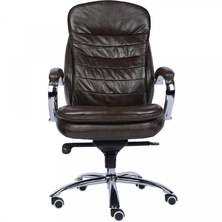 Кресло руководителя Everprof Valencia M Кожаное Коричневый