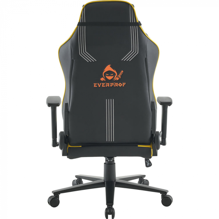 Геймерское кресло Everprof Rapid Экокожа Желтый