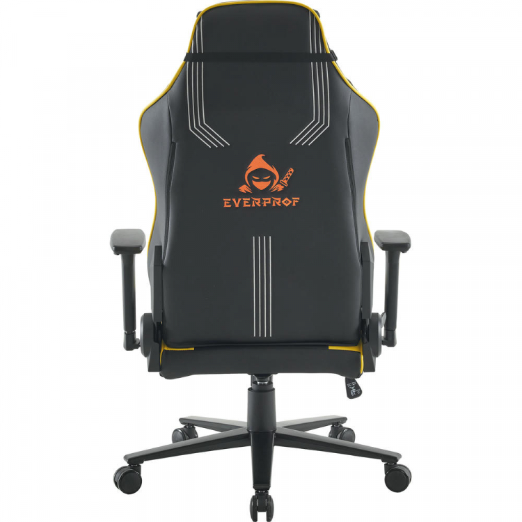 Геймерское кресло Everprof Rapid Экокожа Желтый