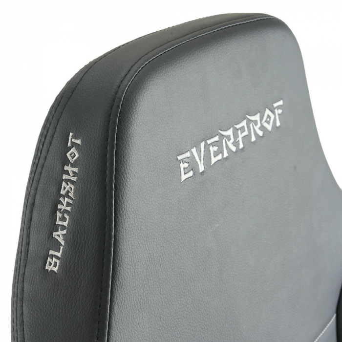 Геймерское кресло Everprof Blackshot Экокожа Черный