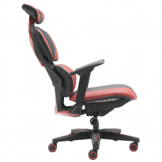 Геймерское кресло Everprof Tiger Экокожа Красный