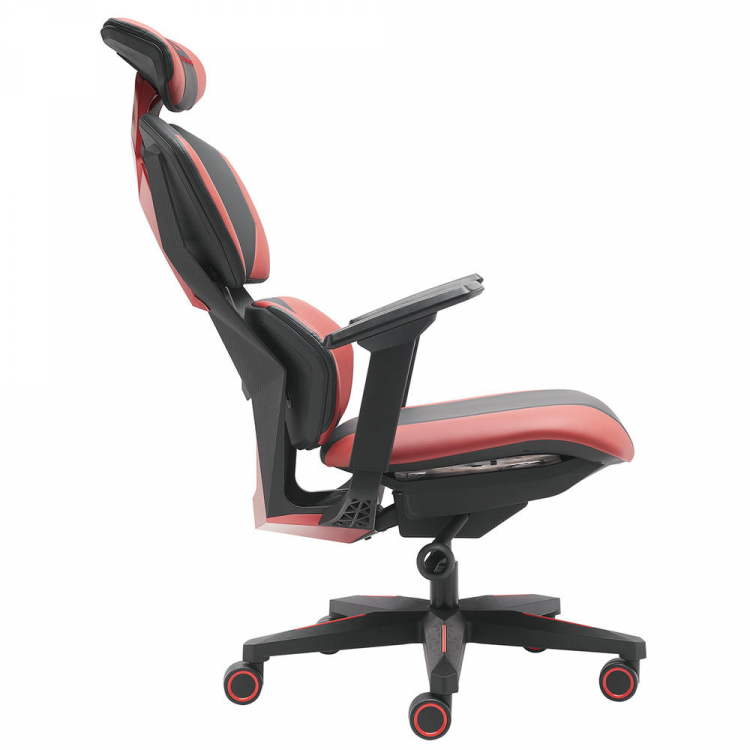 Геймерское кресло Everprof Tiger Экокожа Красный