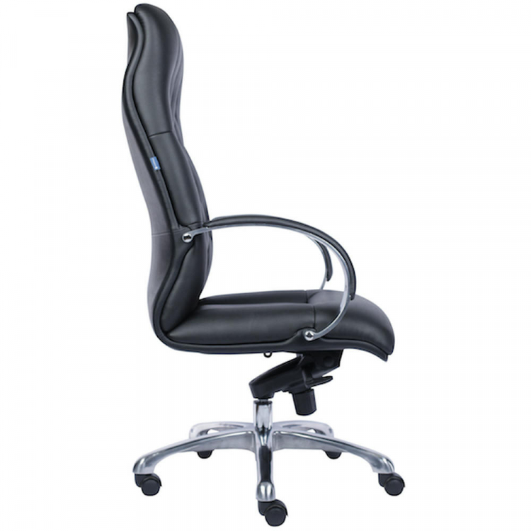 Кресло руководителя Everprof Monaco Экокожа Черный