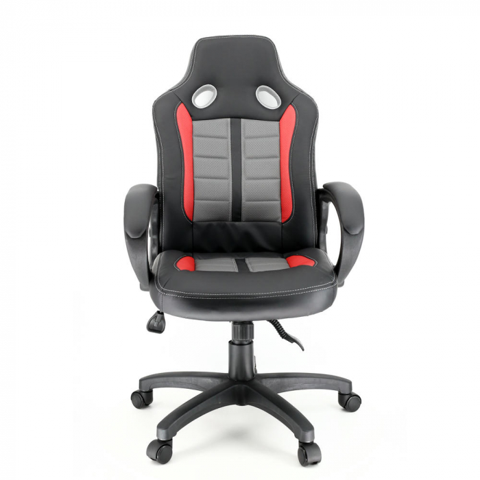 Геймерское кресло Everprof Forsage ТМ Экокожа Красный