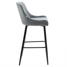Барный стул Everprof Nico Ткань Серый