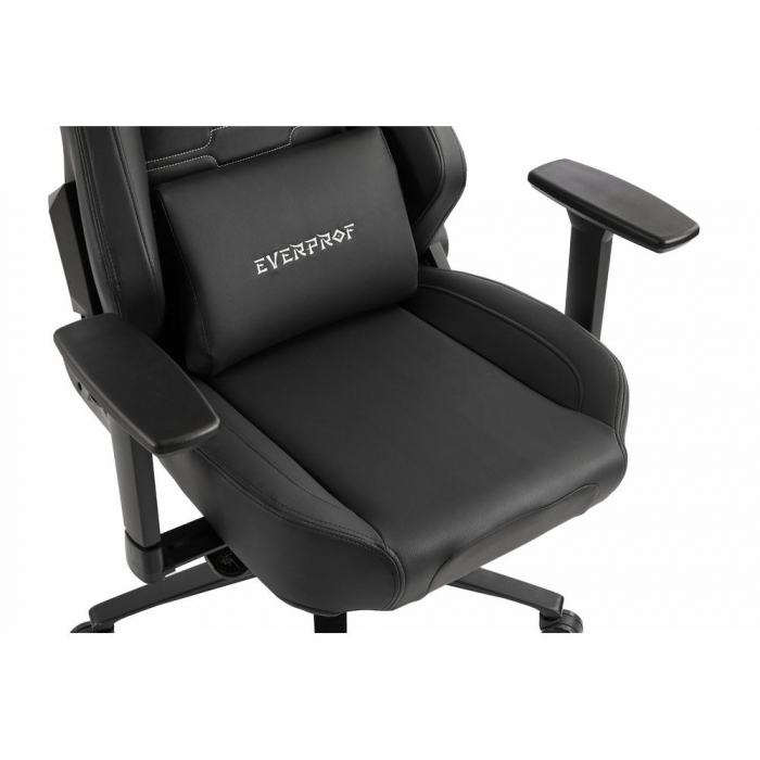 Геймерское кресло Everprof Blackshot Экокожа Черный