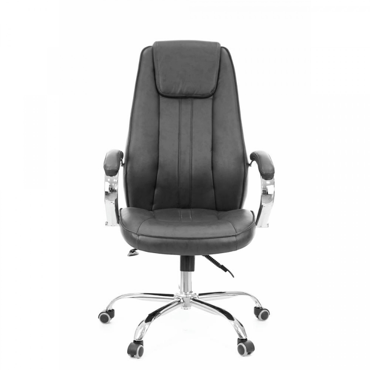 Кресло руководителя Everprof Long TM Экокожа Черный