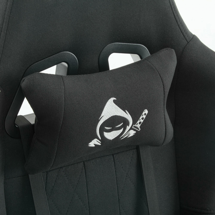 Геймерское кресло Everprof Ghost Ткань Черный