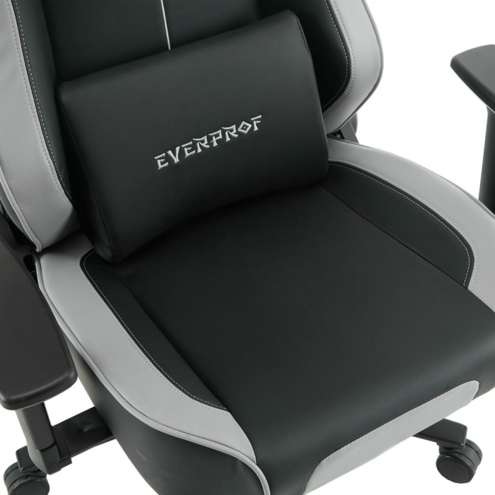 Геймерское кресло Everprof Rapid Экокожа Серый