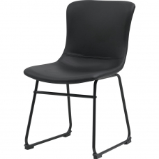 Кресло для посетителей Everprof Expo CF Экокожа Черный