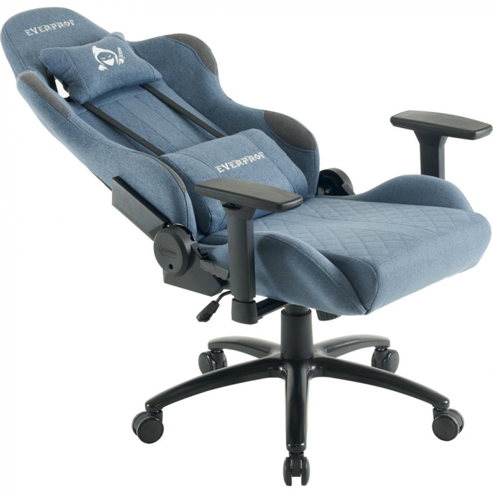 Геймерское кресло Everprof Ghost Ткань Синий