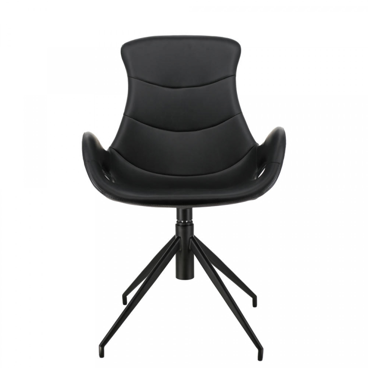 Обеденное кресло Everprof Freedom Экокожа Черный