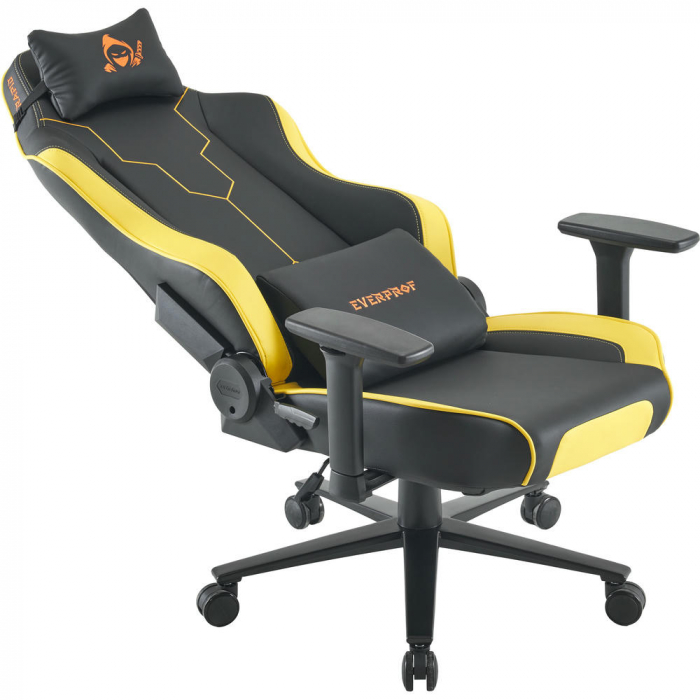 Геймерское кресло Everprof Rapid Экокожа Желтый