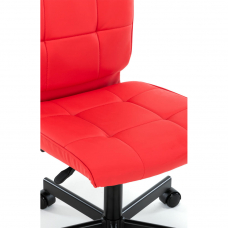 Операторское кресло Everprof EP-300 Экокожа Красный