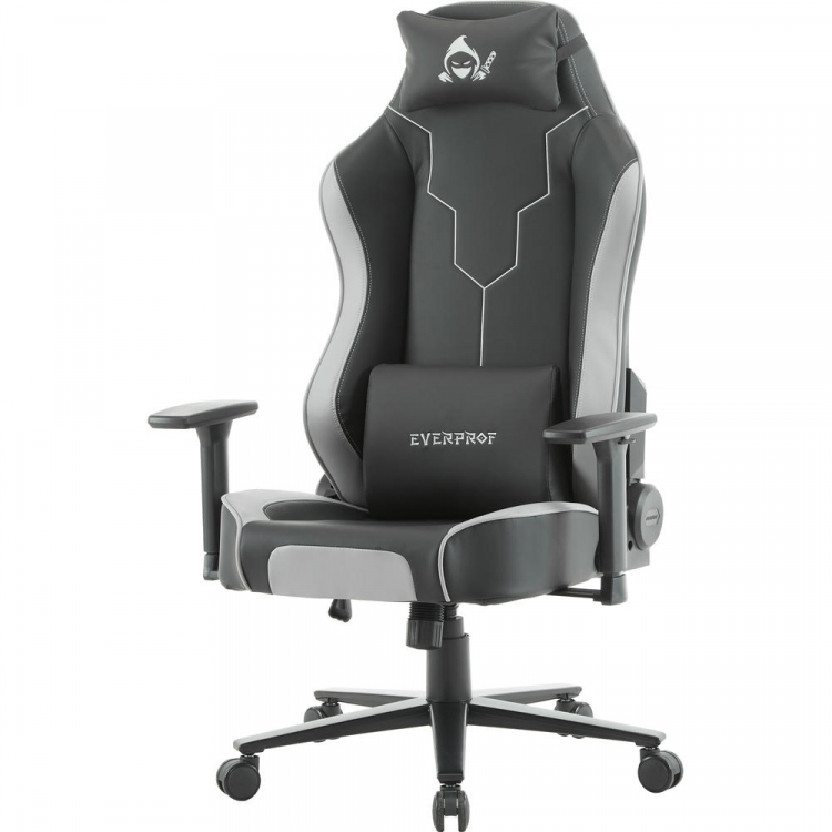 Геймерское кресло Everprof Rapid Экокожа Серый