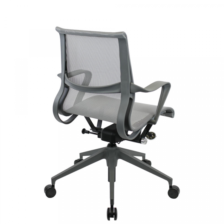 Кресло оператора Everprof Chicago Grey Сетка Серый
