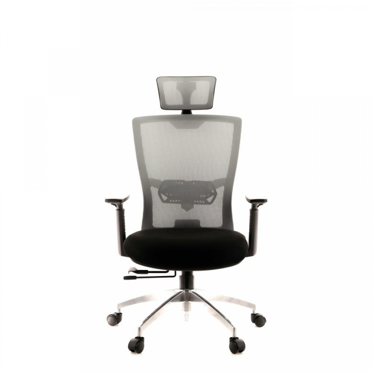 Кресло руководителя Everprof Polo S Сетка Серый