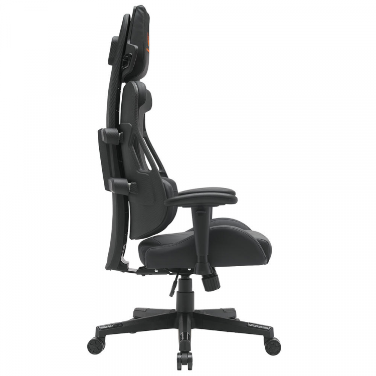 Геймерское кресло Everprof Serval Q Экокожа Черный